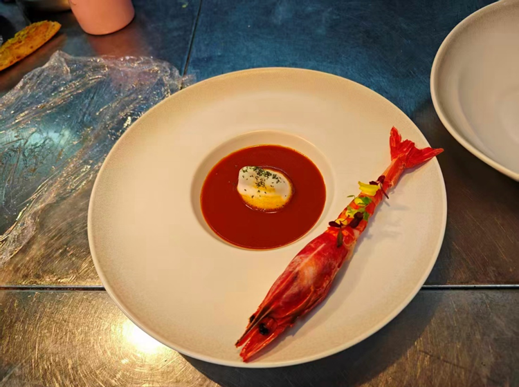 红魔虾松露海鲜浓汤