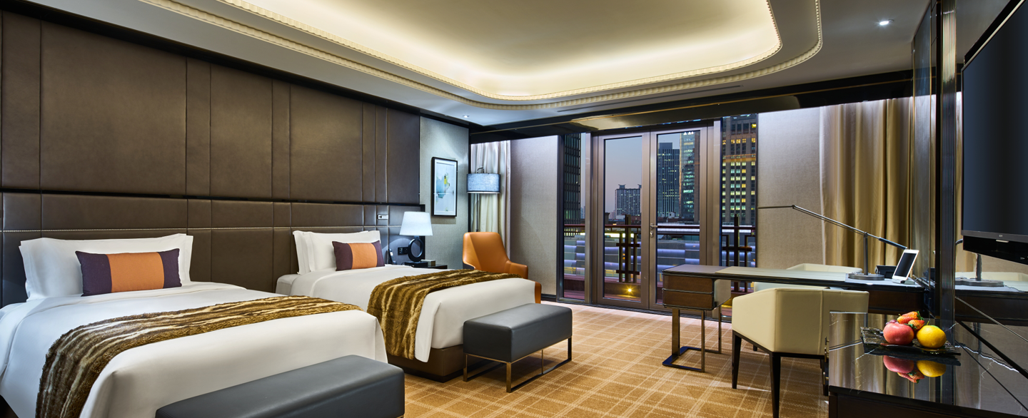 豪华露台双床房