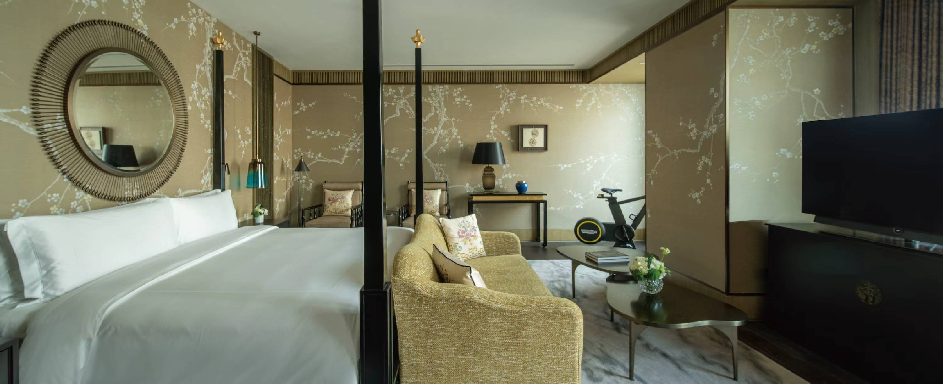 外交官套房卧室