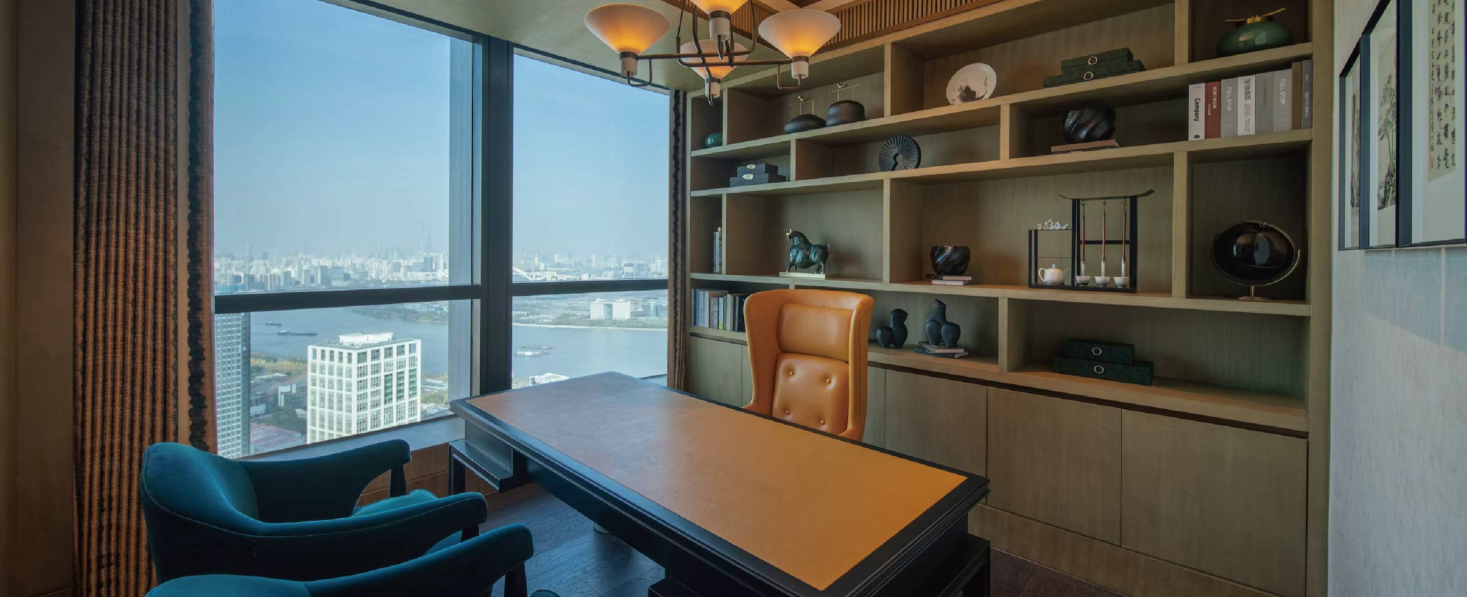 外交官套房书房